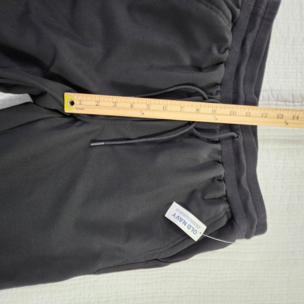 Old Navy StretchTech Joggers Mens Medium Black Water Repellent Stash Pocket NWT - Picture 8 of 12